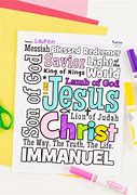 Image result for Jesus Name Coloring Page