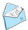 Image result for Cartoon Mail Envelope