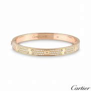 Image result for Cartier Love Bracelet Pave Diamonds