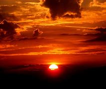 Image result for Sunset with Sun