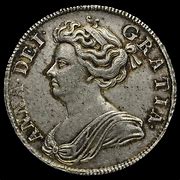 Image result for Queen Anne 1705 Crown Coin