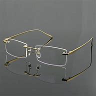 Image result for Titanium Rimless Glasses Frames