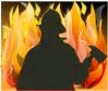 Image result for Firefighter Clip Art Free Black and White