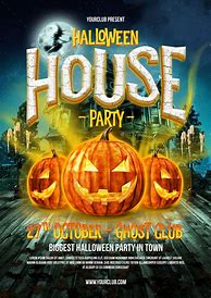 Image result for Halloween Party Flyer