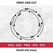 Image result for Arrow Wreath SVG