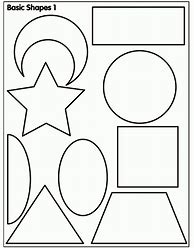 Image result for Learning Shapes Coloring Pages