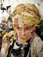 Image result for Paper Collage Portraits Tate