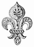 Image result for Fleur De Lis for Engraving