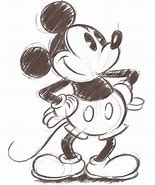 Image result for Baby Mickey Mouse Sketch Drawings