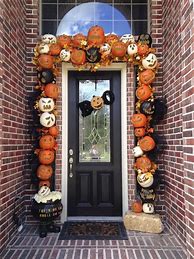 Image result for Front Door Halloween Decorations