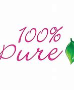 Image result for 100 % Pure Logo