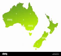 Image result for Map of Australia and New Zealand in Light Colours