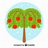 Image result for Apple Tree Vector