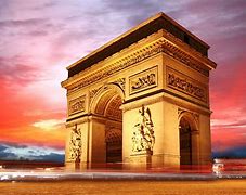 Image result for Arc De Triomphe Black and White