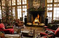 Image result for Log Cabin Christmas Interior Design