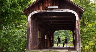 Image result for Covered Walking Bridge