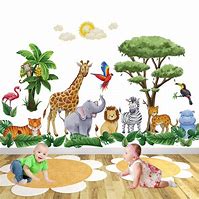 Image result for Large Wall Stickers for Nursery