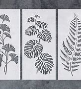 Image result for Leaf Design Stencils