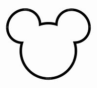 Image result for Mickey Mouse Outline