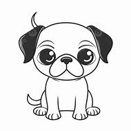 Image result for Birthday Pug Coloring Pages