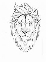 Image result for Annoyed Lion Drawing Face