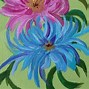 Image result for Simple Flowers On a Brown Background to Paint