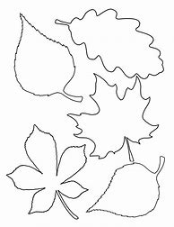 Image result for Free Leaves Template