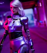 Image result for Cyborg Girl Face