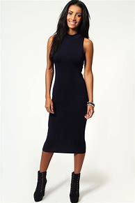 Image result for Black Bodycon Dress