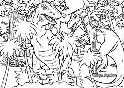 Image result for Dinosaur Coloring Black and White