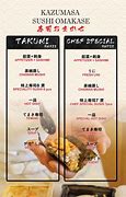 Image result for Japanese Omakase Fine Dining Menu