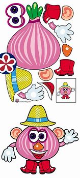 Image result for Mr Potato Head Kids Art Template