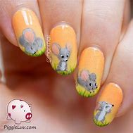 Image result for Cute Painted Nails Animal