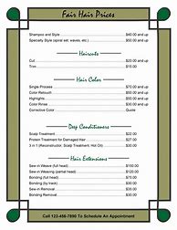 Image result for Free Price List Template Word