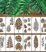 Image result for Leaf Design Stencils