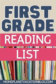 Image result for 1st Grade Book List