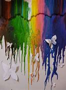 Image result for Melted Wax Crayon Art