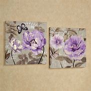 Image result for Flower Canvas Wall Art