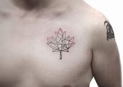 Image result for Traditional Maple Leaf Tattoo