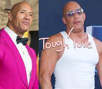 Image result for The Rock and Vin Diesel Friends