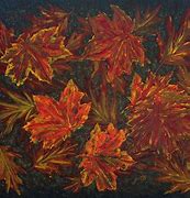 Image result for Acrylic Leaf Painting