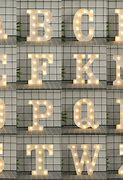 Image result for Alphabet Marquee Letters