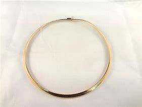 Image result for 14K Gold Choker Necklace