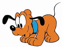 Image result for Scetch Baby Pluto the Dog