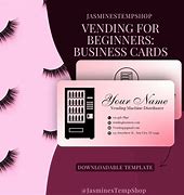 Image result for Vending Machine Business Cards