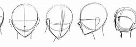 Image result for Basic Head Shape Drawing