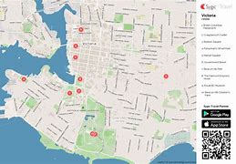 Image result for Tourist Map of Downtown Victoria BC