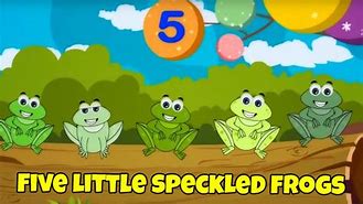 Image result for Seven Green Speckled Frogs