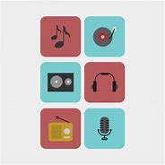 Image result for Music Equipment Logo Stickers