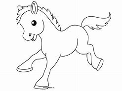 Image result for Cute Horse Coloring Pages